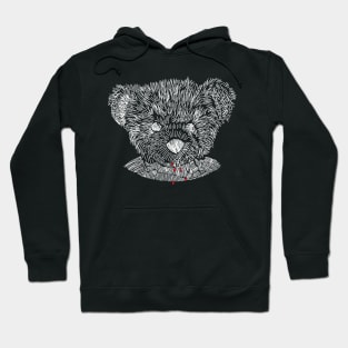 Vampire Horror Halloween Teddy Bear Hoodie